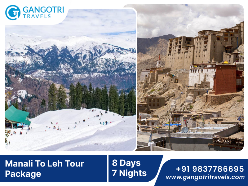 Manali to Leh Trip | Book Manali to Leh Bus and Manali to Leh Taxi |  | Gangotri Travels