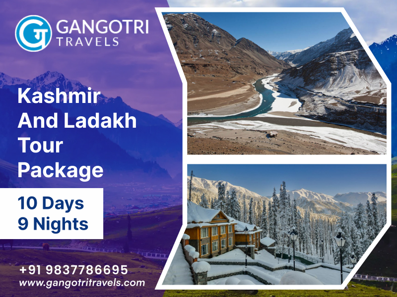 Kashmir Ladakh Tourism | Book Kashmir Ladakh Tour from Delhi at Best Rate | Gangotri Travels